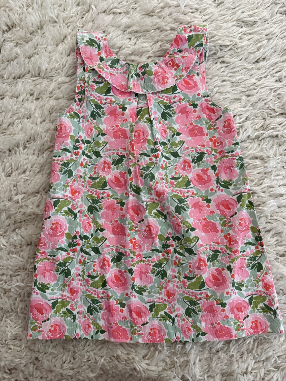 Mud Pie Pink Floral Girls Dress